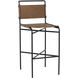 Corrigan 44.75 inch Cognac Leather Barstool